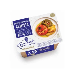 Gemista - Greek Stuffed Tomatoes & Peppers with Rice & Herbs