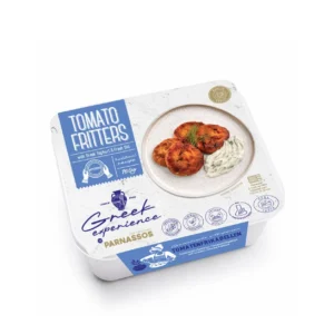 Tomatokeftedes - Tomato Fritters with Greek Yoghurt & Fresh Dill