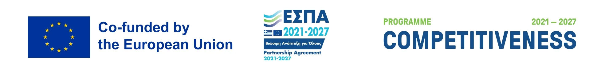 Co-funded by the European Union. NSRF 2021-2027 Partnership Agreement. Competitiveness Programme 2021-2027